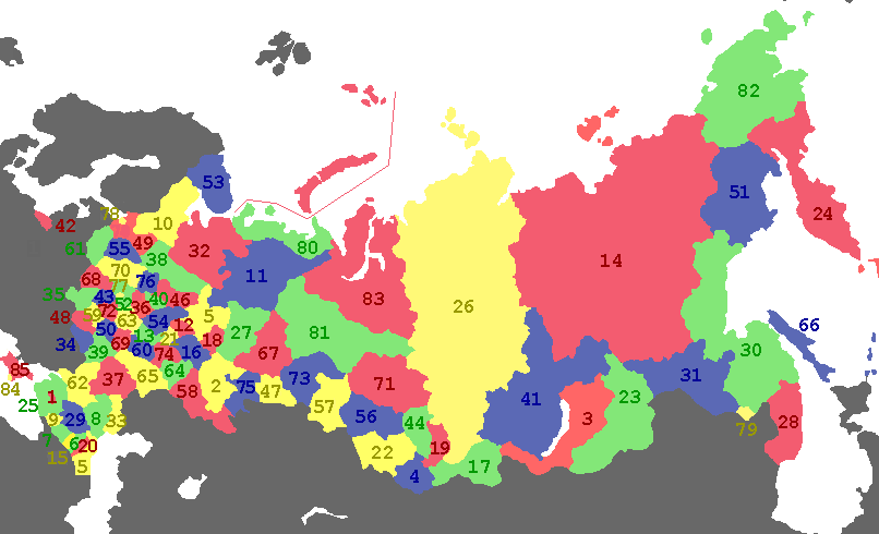 Các nước thuộc Liên Bang Nga