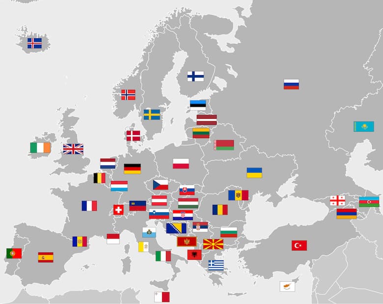 Các Quốc Gia Châu Âu
