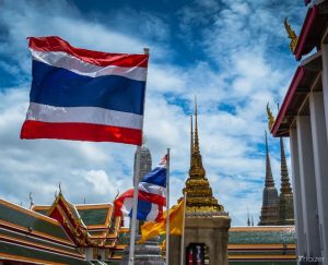 Quá trình thay đổi và phát triển cờ Thái Lan